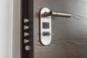 high security lock installation